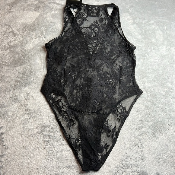 NWT Killstar Desert Rose Lace Bodysuit Black Size Medium - Picture 9 of 11